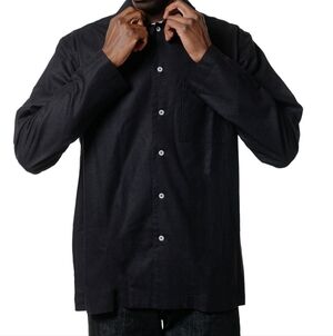 🆕Weekday Black Casual Button Down Shirt